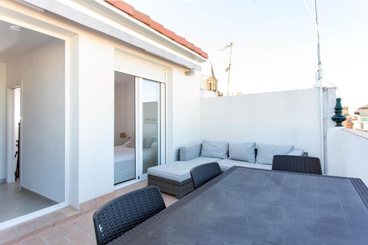 Apartamento Duplex Penthouse With Terrace By Thegoodtourist Sevilla Exterior foto